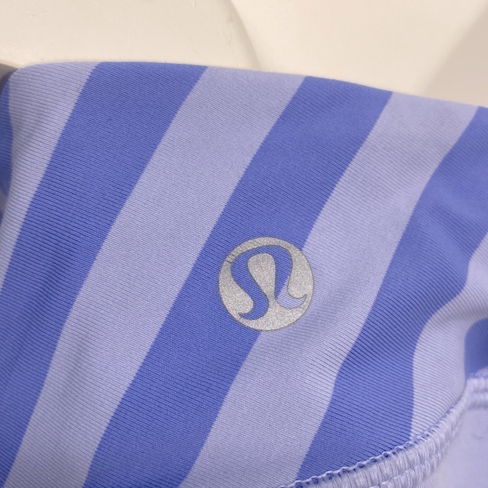 Lululemon striped lavender sports bra​​​​​​​​​ - Picture 3 of 6